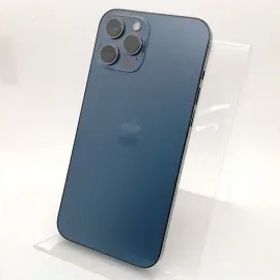 【中古】Apple 国内版 【SIMフリー】 iPhone 12 Pro Max 256GB パシフィックブルー MGD23J/A【秋葉3号】保証期間１ヶ月【ランクB】