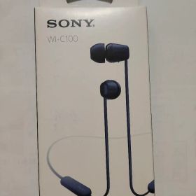 SONY WI-C100 ワイヤレスイヤホン ブラック