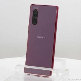 ソフマップ 〔中古品〕 Xperia 5 64GB レッド SOV41 auロック解除SIMフリー【371】