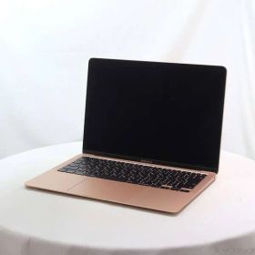 ソフマップ 〔中古品〕 MacBook Air 13.3-inch Late-2020 MGND3J／A Apple M1 8コアCPU_7コアGPU 8GB SSD256GB ゴールド 〔26.3 Tahoe〕【377】