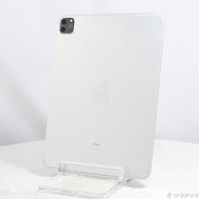 〔中古〕Apple(アップル) iPad Pro 11インチ 第2世代 128GB シルバー MY2W2J／A auロック解除SIMフリー〔297-ud〕