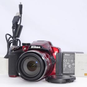 Nikon COOLPIX P510（P510RD）デジタルカメラ レッド 動作確認済 バッテリー付