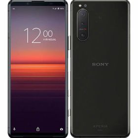 【中古】【安心保証】 Xperia 5 II SOG02[128GB] au ブラック