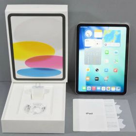 元箱付 Apple アップル iPad 10.9インチ 第10世代 Wi-Fi 256GB MPQ83J/A シルバー 美品