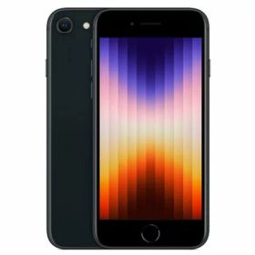 【ほぼ新品・本体のみ】Apple iPhoneSE3 128GB ミッドナイト MMYF3J／A 本体のみ【送料無料】【即日発送、土、祝日発送】