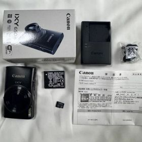 Canon IXY 650m ブラック コンパクトデジタルカメラ SD付き！！
