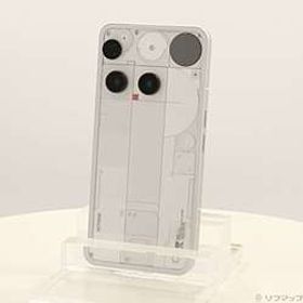 Nothing Phone (3) 256GB ホワイト NP3256 SIMフリー ［6.67インチ有機EL／Snapdragon 8s Gen 4／RAM:12GB／ナノSIM&eSIM］