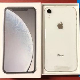 【美品】iPhone XR White 64 GB SIMロック解除済