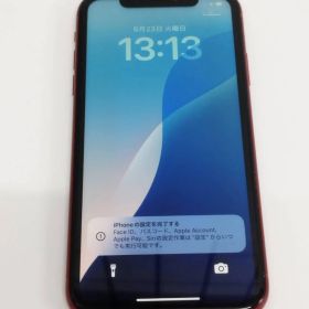 【SIMフリー】iPhone XR/A2106/64GB/レッド〈MT062J/A〉バッテリー91％