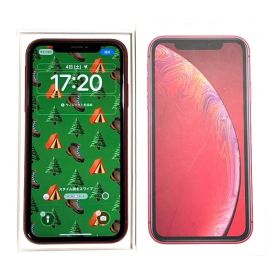 iPhone XR Red 128GB 美品 付属品新品 箱付