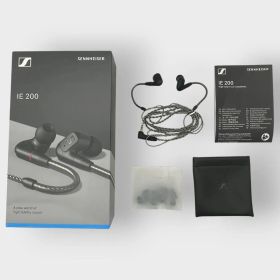 Sennheiser IE 200 有線イヤホン 本体 ブラック