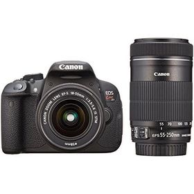 Canon EOS Kiss X7i ダブルズームキット ブラック 良品 動作確認済み 1ヶ月保証付 初心者向け