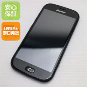 【中古】 超美品 F-01L らくらくスマートフォン me ブラック スマホ 本体 白ロム 中古 土日祝発送OK