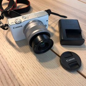 Canon EOS M10 本体 ミラーレス一眼 ホワイト