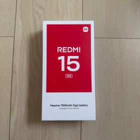 D*a様 [新品未開封] Xiaomi Redmi 15 5G ブラック SIM