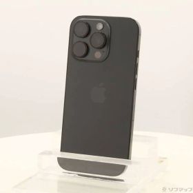 ソフマップ 〔中古品〕 iPhone16 Pro 128GB ブラックチタニウム MYMV3J／A SIMフリー【269】