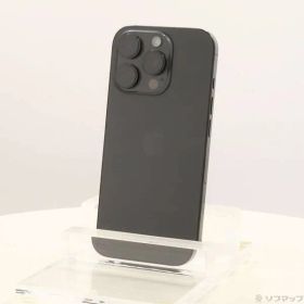 ソフマップ 〔中古品〕 iPhone16 Pro 256GB ブラックチタニウム FYN03J／A SIMフリー【297】