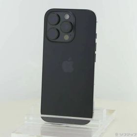 ソフマップ 〔中古品〕 iPhone16 Pro 256GB ブラックチタニウム MYN03J／A SIMフリー【262】