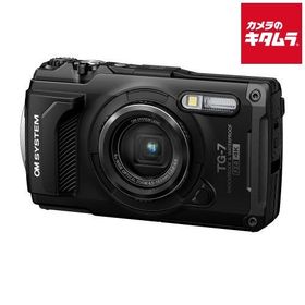 OM SYSTEM Tough TG-7 BLK ブラック コンパクトデジタルカメラ 防水 Wi-Fi搭載 高画質 コンパクトデジカメ 《納期約１ヶ月》