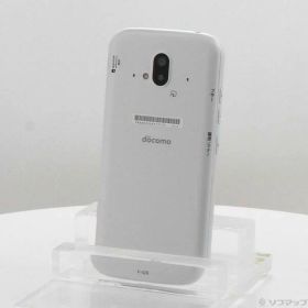 【中古】FCNT らくらくスマートフォン 64GB ホワイト F-52B docomo SIMフリー 【349-ud】