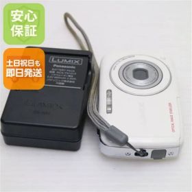超美品 DMC-S1 ホワイト 即日発送 Panasonic LUMIX デジカメ 本体 土日祝発送OK 09000