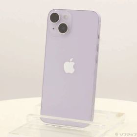 ソフマップ 〔中古品〕 iPhone14 128GB パープル MPUY3J／A SIMフリー【262】