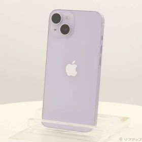 ソフマップ 〔中古品〕 iPhone14 128GB パープル MPUY3J／A SIMフリー【348】
