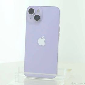 ソフマップ 〔中古品〕 iPhone14 128GB パープル MPUY3J／A SIMフリー【258】