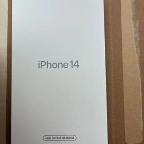 【値下】未使用未開封！iPhone 14 Apple 認定整備済製品 おまけ付き