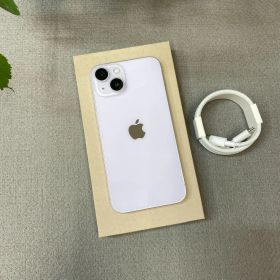 新品同様 iPhone 14 256GB パープル 国内版 SIMフリー 送料無料