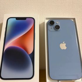 iPhone14 256GB 本体 ブルー 箱有り SIMフリー