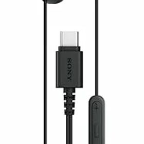 ソニー IER-EX15C USB-C プラグ 有線 インイヤーヘッドホン iPhone Android 携帯電話用 内蔵多機能ボタン ボリュー