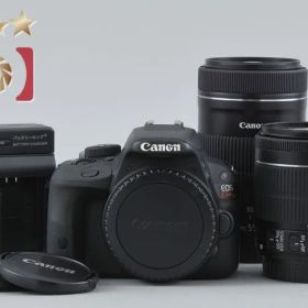【中古】Canon キヤノン EOS Kiss X7 ダブルズームキット ブラック