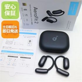 新品同様 Anker Soundcore AeroFit 2 ミッドナイトブラック オープンイヤー ANKER 即日発送 土日祝発送OK 02000