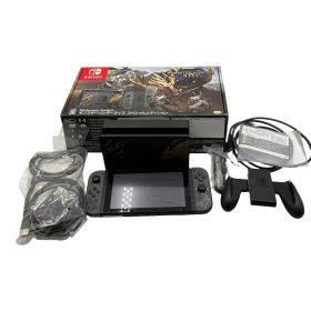 ■美品 Nintendo Switch モンスターハンターライズ スペシャルエディション HAC-001(01) 本体 ドック Joy-Con ACアダプター HDMIケーブル 箱付2644455