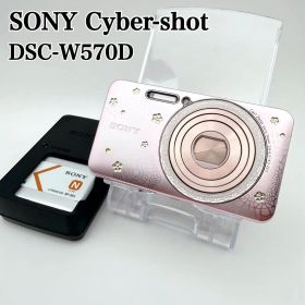 【極美品】 SONY Cyber-shot DSC-W570D ピンク