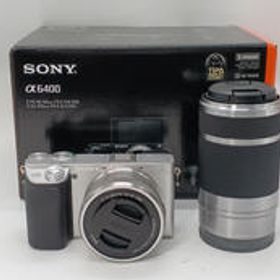 ミラーレス一眼 ダブルズームキット Α6400 SONY