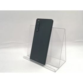【中古】SONY au 【SIMフリー】 Xperia 10 V ブラック 6GB 128GB SOG11【川越クレアモール】保証期間1ヶ月【ランクC】