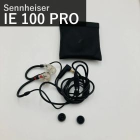 ゼンハイザー Sennheiser IE 100 PRO CLEAR 有線イヤホン カナル型 クリア 508941 プロ用モニタリングイヤホン 国内正規品 3.5mm 単一ダイナミックドライバー MMCX 10mm 高音質
