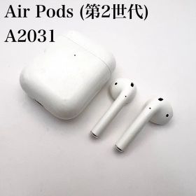 【美品】Apple AirPods（第2世代）A2031 ワイヤレスイヤホン⑤