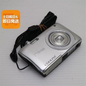 新品同様 COOLPIX A100 シルバー 即日発送 コンデジ Nikon 本体 あすつく 土日祝発送OK