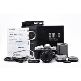 美品 OLYMPUS オリンパス OM-D E-M10 Mark III ミラーレス一眼カメラ ダブルズームキット