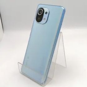 【中古】Xiaomi 海外版 【SIMフリー】 Mi 11 5G Horizon Blue 8GB 256GB M2011K2G【ECセンター】保証期間１ヶ月【ランクA】