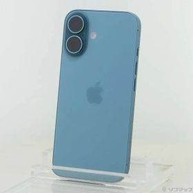 ソフマップ 〔中古品〕 iPhone16 128GB ティール MYDV3J／A SIMフリー【305】