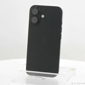 ソフマップ 〔中古品〕 iPhone16 128GB ブラック MYDQ3J／A SIMフリー【305】