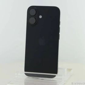 ソフマップ 〔中古品〕 iPhone16 128GB ブラック MYDQ3J／A SIMフリー【276】