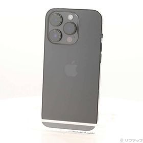 〔中古〕Apple(アップル) iPhone14 Pro 1TB スペースブラック MQ2F3J／A SIMフリー〔262-ud〕