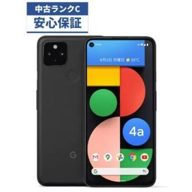 ★【中古品】 Google Pixel 4a 5G G025H 128GB ブラック Softbank 管理:gXb1
