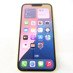 SIMフリー iPhone 14 Plus 128GB イエロー MR603J/A バッテリー最大容量86％ ※中古/利用○