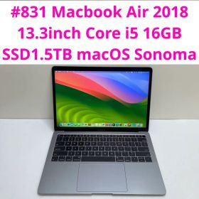 Macbook Air 2018 13.3inch i5 16GB 1.5TB